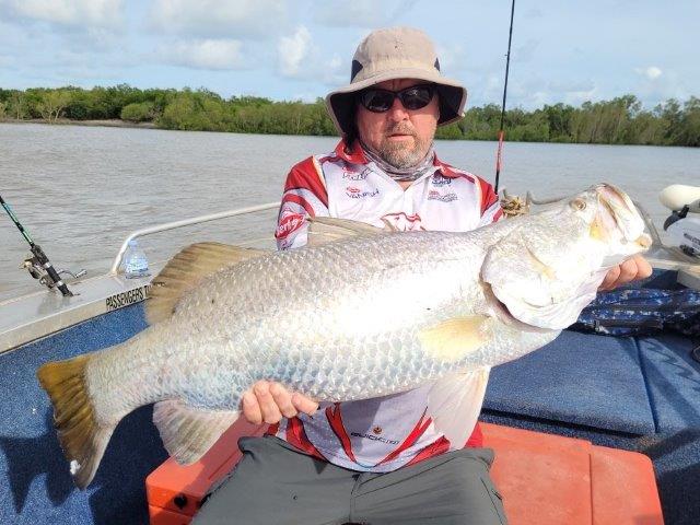 Fishing Barramundi Finniss PB 94cm March 2021 1 1